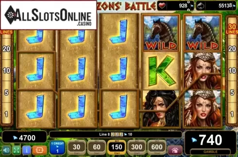 Screen8. Amazons' Battle from EGT