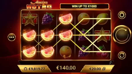 Amigo HOT20 slot screenshot 5