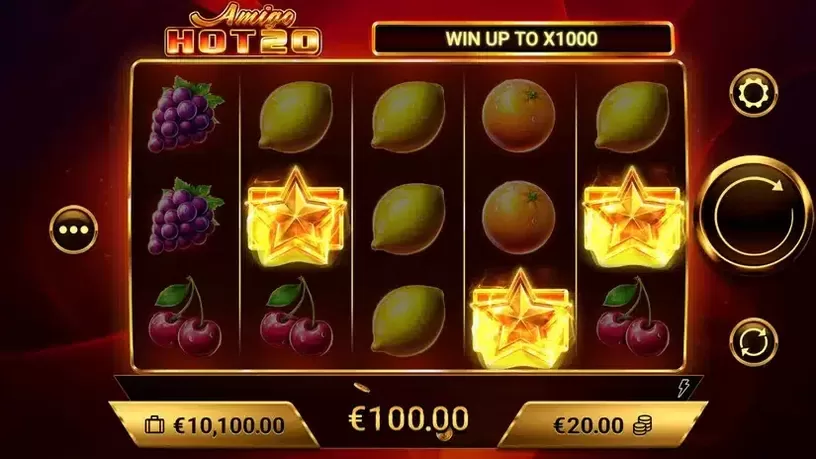 Amigo HOT20 slot screenshot 4