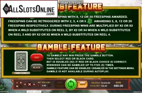 Features. Ancient Artifacts from EAgaming