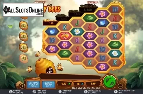 Reel Screen. Angry Bees from GamePlay