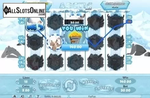 Win Screen. Arctic Wild from Tuko Productions