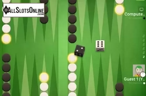 Screen 1. Backgammon from Spigo