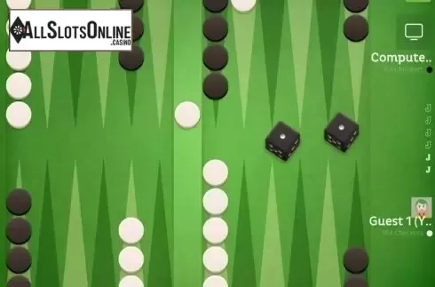 Screen 3. Backgammon from Spigo