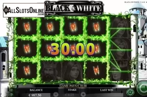 Win Screen 1. Black and White (Jade Rabbit Studios) from Jade Rabbit Studios