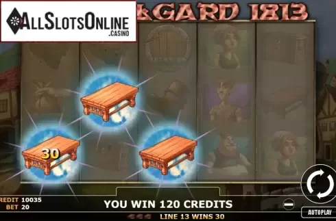 Win Screen 2. Castlegard 1813 from Fils Game