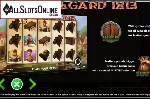 Features 1. Castlegard 1813 from Fils Game