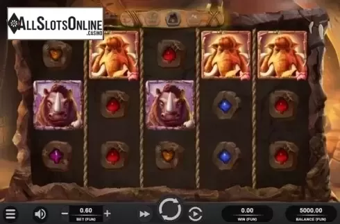 Reel Screen. Caveman Bob from Relax Gaming