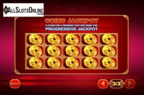Jackpot. Coin! Coin! Coin! from Playtech