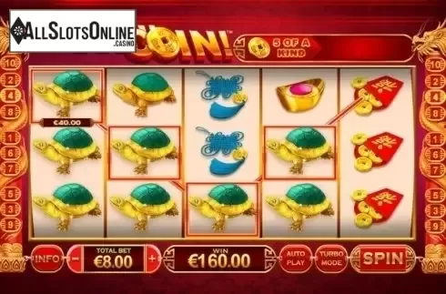 Win Screen. Coin! Coin! Coin! from Playtech