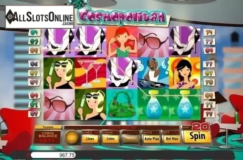 Screen 2. Cosmopolitan from Genii