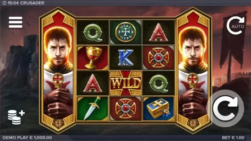 Crusader slot screenshot 1