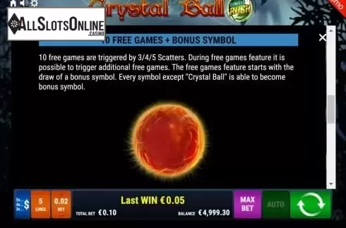 Free Games feature screen