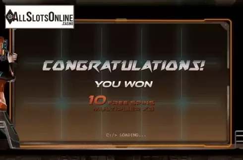 Free Spins. Cyberpunk Wars from Woohoo
