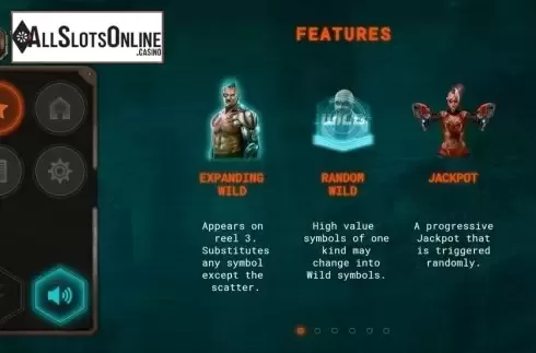 Features. Cyberpunk Wars from Woohoo
