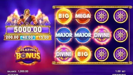 Divine Riches Helios slot screenshot 3