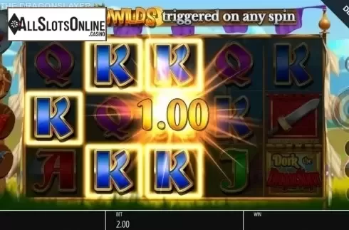 Win Screen. Dork the Dragon Slayer from Blueprint