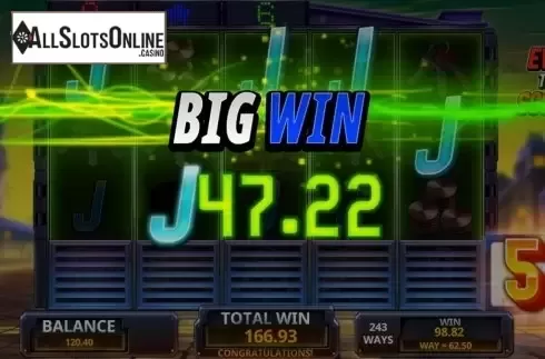 Big Win. Even The Score from Playtech