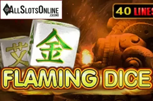 Flaming Dice. Flaming Dice from EGT