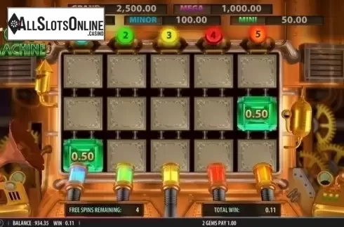 Free Spins. Gem Machine from Bally