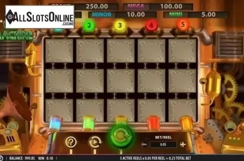 Reel Screen. Gem Machine from Bally