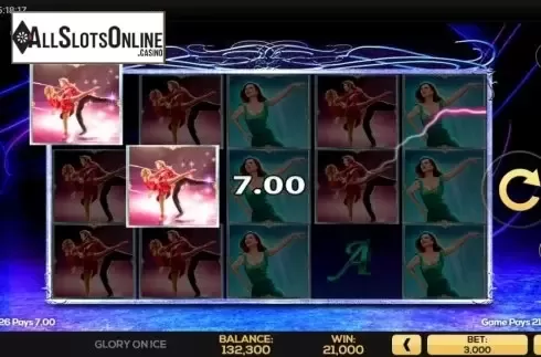 Win Screen 3. Glory on Ice from High 5 Games
