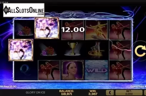 Win Screen 2. Glory on Ice from High 5 Games