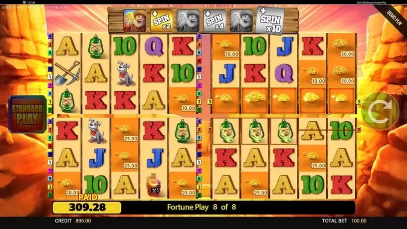 Gold Strike Bonanza Fortune Play slot screenshot 5