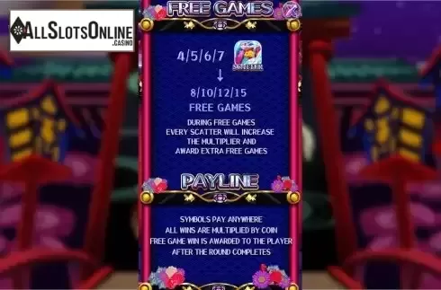 Free Games screen