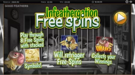 Good Feathers slot screenshot 5