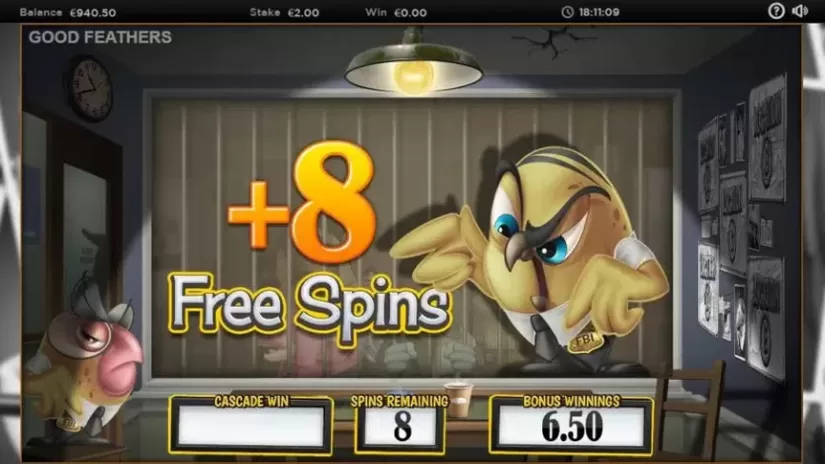 Good Feathers slot screenshot 7