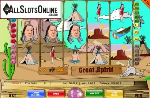 Screen2. Great Spirit from Portomaso Gaming