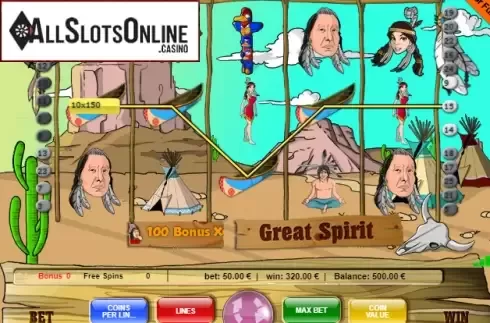 Screen3. Great Spirit from Portomaso Gaming