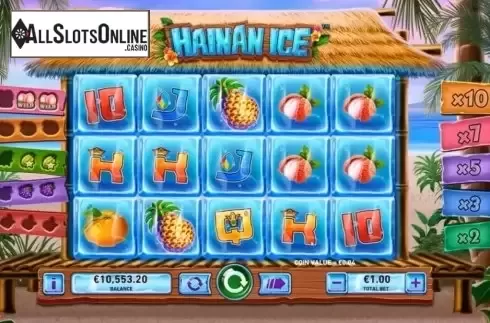 Reel Screen. Hainan Ice from Rarestone Gaming