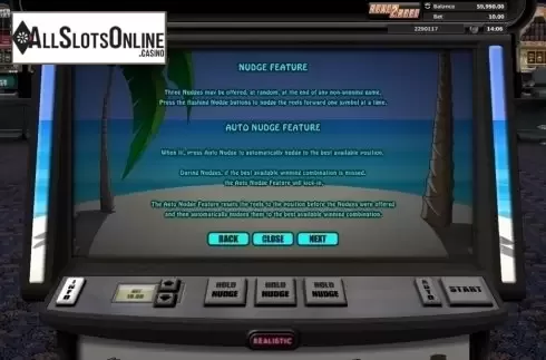 Paytable 3. Hot Cross Bunnies from Realistic