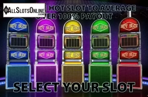 Feature screen. Hot Slot (Barcrest) from Barcrest