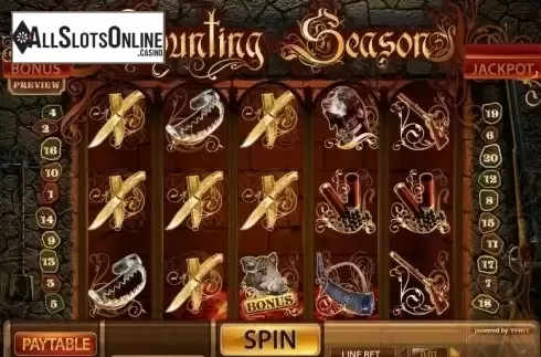 Reel Screen. Hunting Season from XIN Gaming