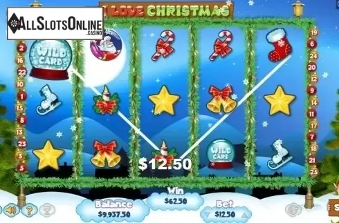 Win Screen 2. I Love Christmas from Pariplay