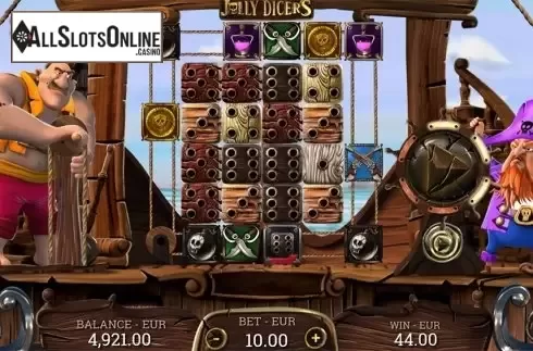 WIn screen 3. Jolly Dicers from DiceLab