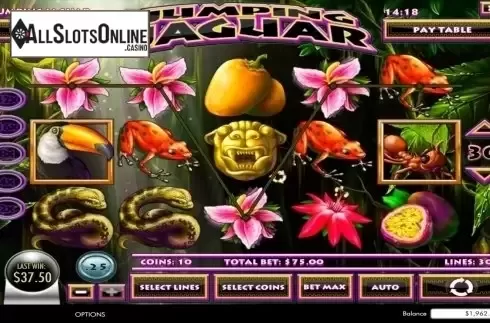 Screen6. Jumping Jaguar from Rival Gaming