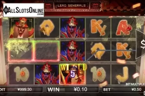 Win screen 2. Lead Generals from Iconic Gaming
