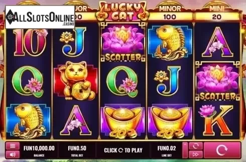 Reel Screen. Lucky Cat (Platipus) from Platipus