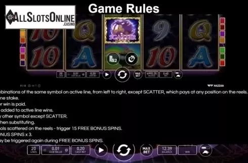 Game Rules. Lucky Fortune from Wazdan