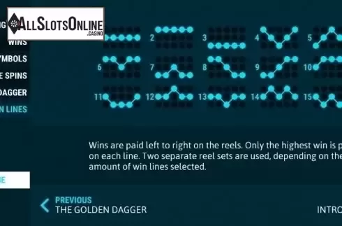 Lines. Lucky Moon Lagoon from Slot Factory