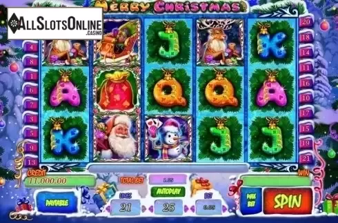 Screen 1. Merry Christmas (Playson) from Playson