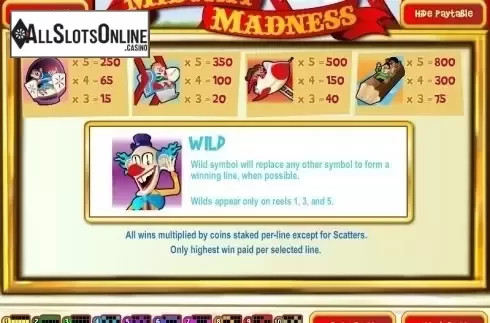 Screen3. Midway Madness from Rival Gaming