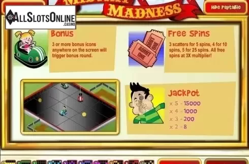 Screen4. Midway Madness from Rival Gaming