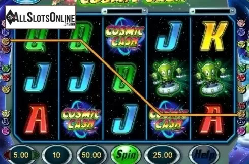 Screen 6. Money Mad Martians Cosmic Cash from Barcrest