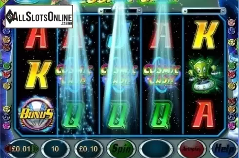 Screen 2. Money Mad Martians Cosmic Cash from Barcrest