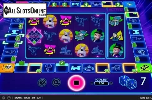 Win Screen 2. Monopoly Electric Wins from WMS